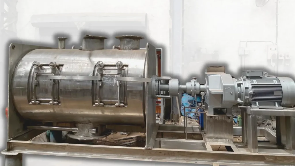 Plough Shear Mixer for Batch Processing